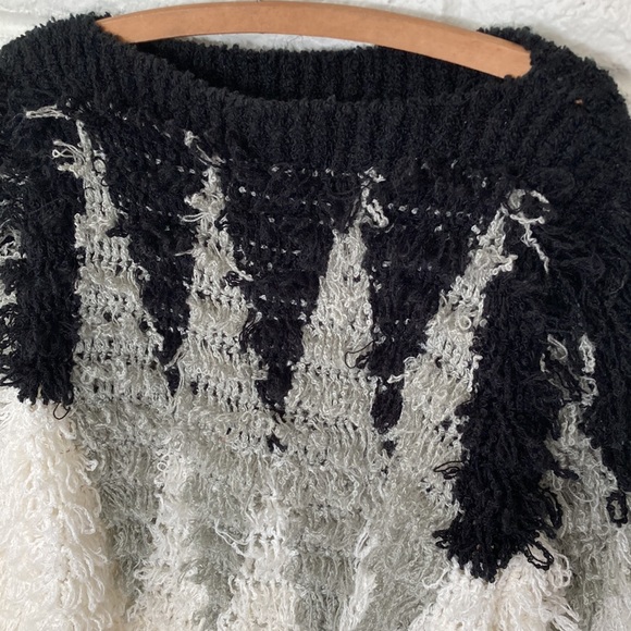 Vintage Answers by Riddles Inc 80s Shaggy Sweater - Picture 7 of 7